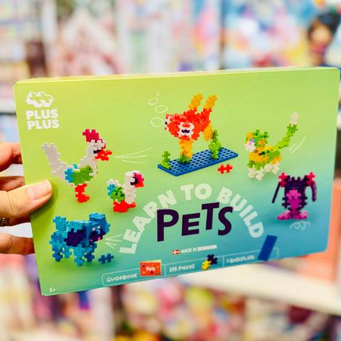 Plus-Plus - Learn to Build - Pets