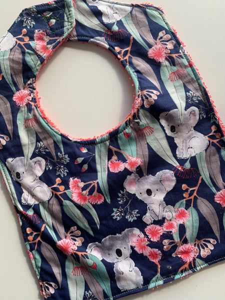 Handmade Baby Towelling Bibs - Sold Individually