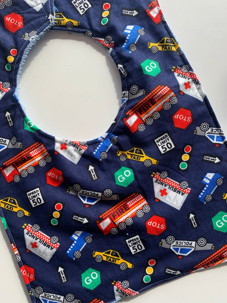 Handmade Baby Towelling Bibs - Sold Individually