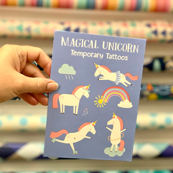 Rex London Temporary Tattoos – Magical Unicorn