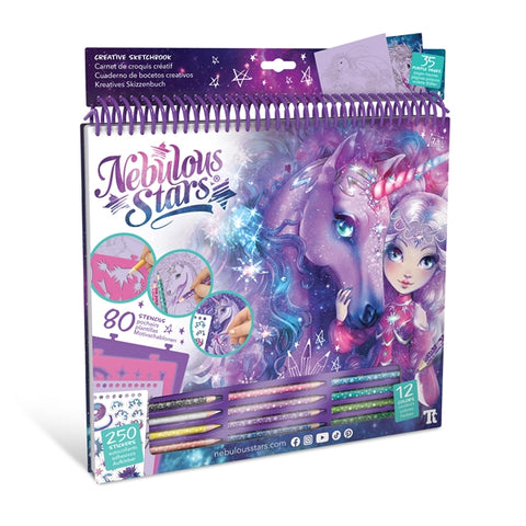 Nebulous Stars Creative Sketchbook-  Purple
