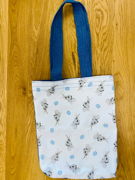 Art by Meredith - Denim Print Tote Bag