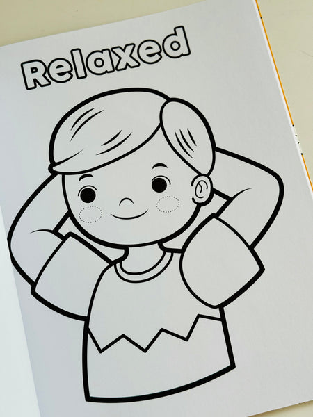 Ooly Colour-in’ Book Toddler- Feelings