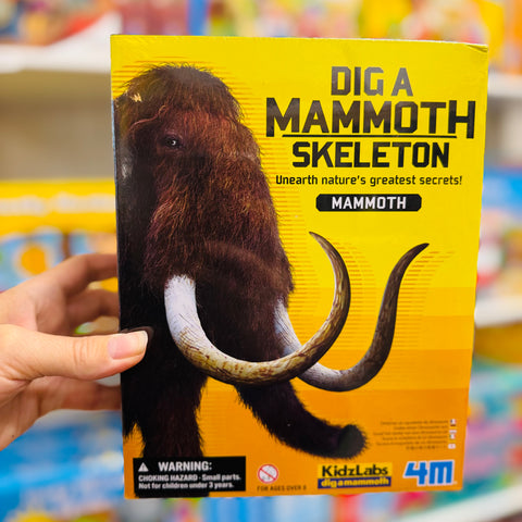4M - Kidzlabs - Dig a Mammoth Skeleton