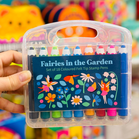 Rex London Felt Tip Stamp Pens – Fairies in the Garden