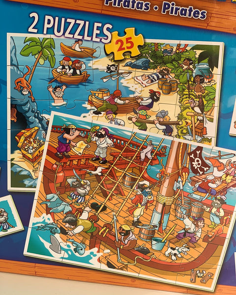 Educa Superpack Pirates- puzzle