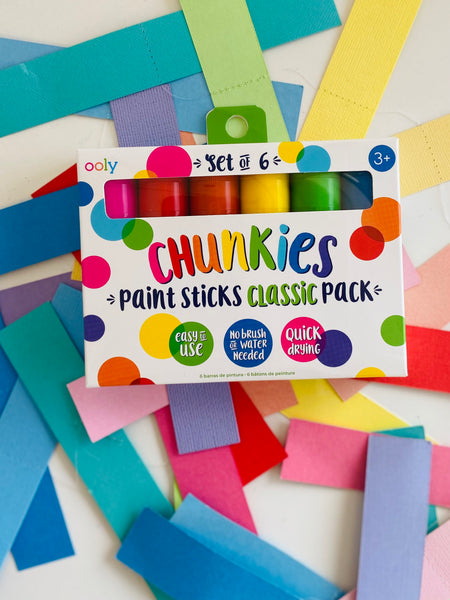 Ooly Chunkie Paint Stick/6