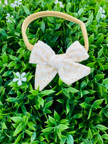 Bear & Burrow - Small Bow Headband