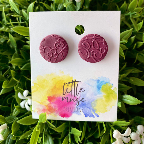 Little Muse Creations - Large Clay Studs