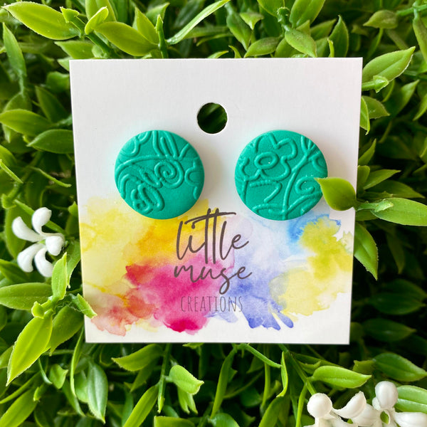 Little Muse Creations - Large Clay Studs