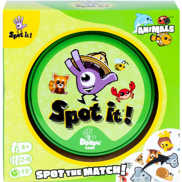 Spot It! Kids Animal Card Game