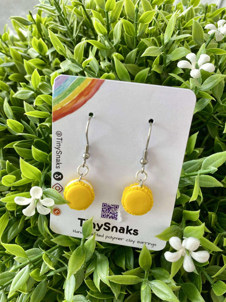 Tiny Snaks -  Bright Macarons Earrings