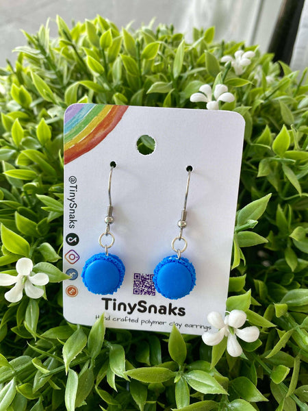 Tiny Snaks -  Bright Macarons Earrings