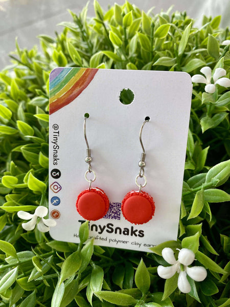 Tiny Snaks -  Bright Macarons Earrings