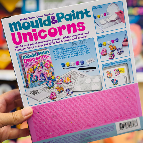 3D Mould & Paint Kit-  Unicorn