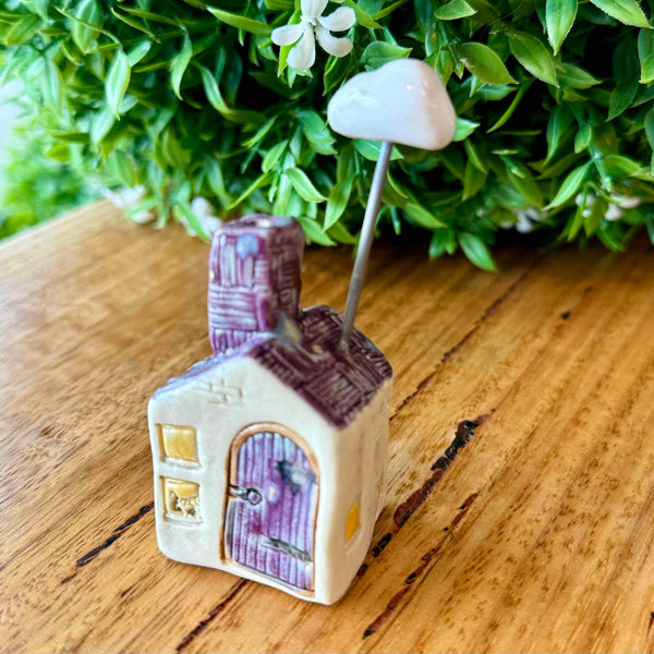 Miniature Pottery Houses - Locally Handmade