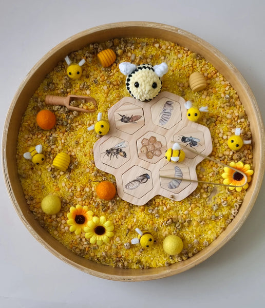 Sensory Play Kit - Bee Hive Puzzle