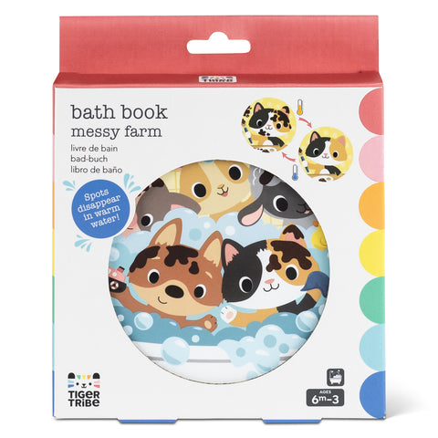 Bath Book - Messy Farm