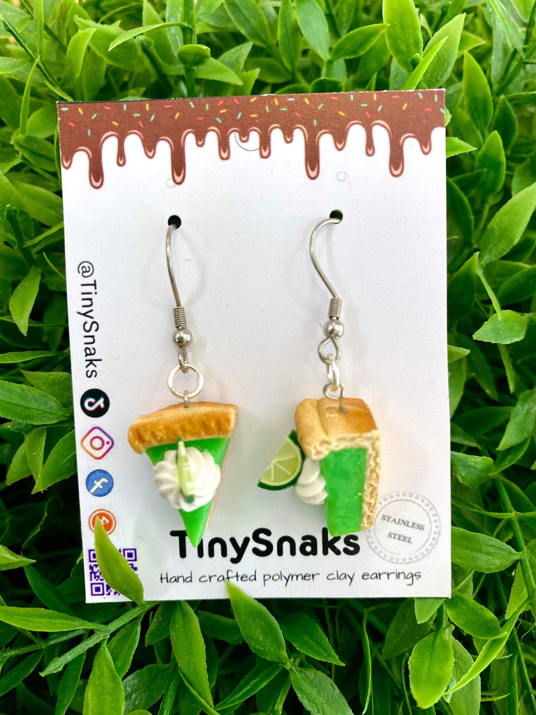 Tiny Snaks - Key Lime Pie Earrings