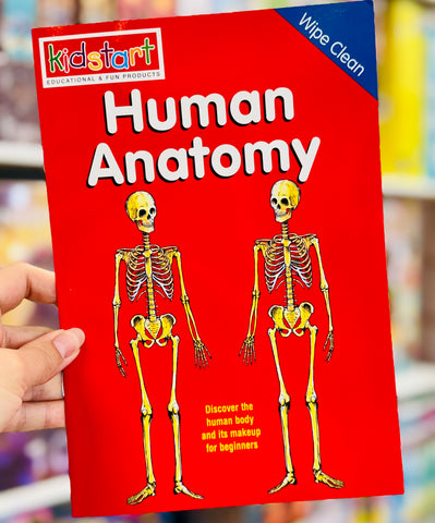 Human Anatomy Wipe Clean Book