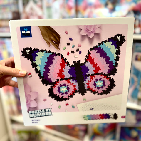 Plus-Plus - Puzzle by Number - Butterfly 800pcs