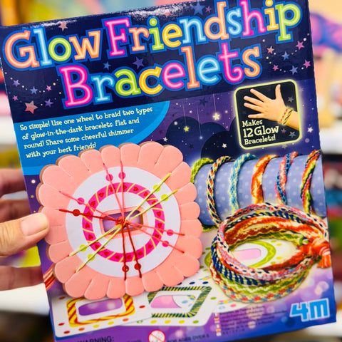 4M - Creative Craft - Glow Friendship Bracelets