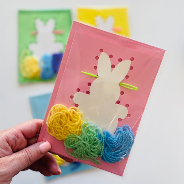 Sewing Cards - Bunnies