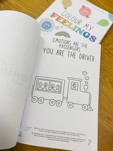 Colour Your Feelings - Colouring Book