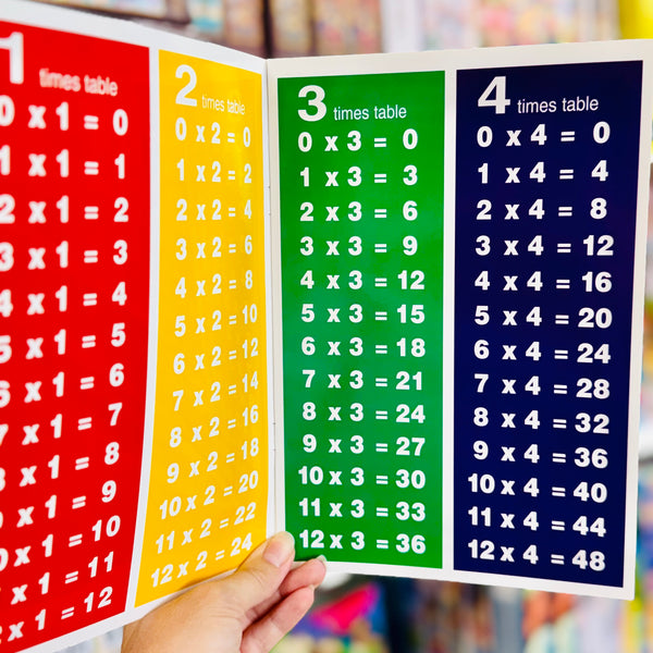 Kidstart - Times Tables Wipe Clean Book