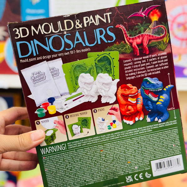 4M - Mould & Paint - 3D Dinosaurs