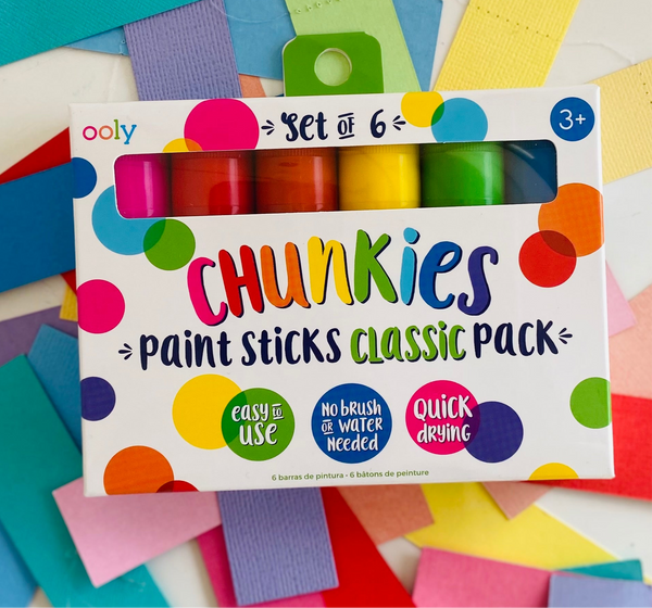 Ooly Chunkie Paint Stick/6