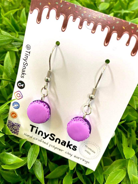 Tiny Snaks -  Macarons Earrings