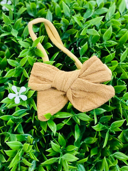 Bear & Burrow - Small Bow Headband