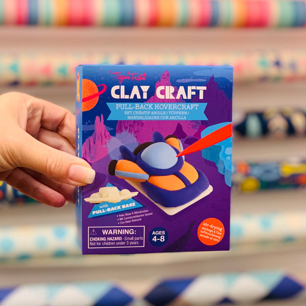 Clay Craft - Pull-back Hovercraft