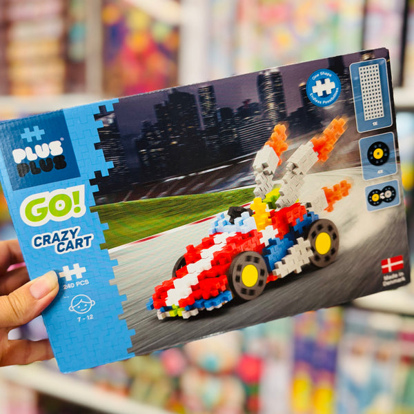 Plus-Plus - Go! Crazy Cart - 240pcs