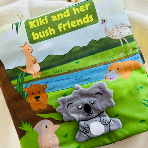 Kiki and Her Bush Friends Fabric Book