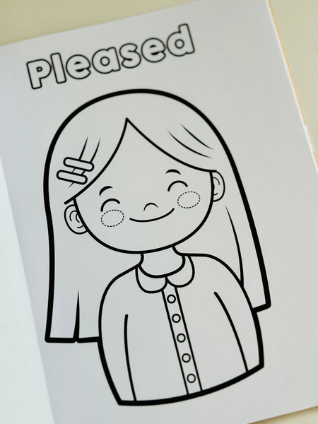 Ooly Colour-in’ Book Toddler- Feelings