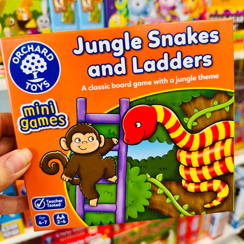 Orchard Toys Mini Game Jungle Snakes and Ladders