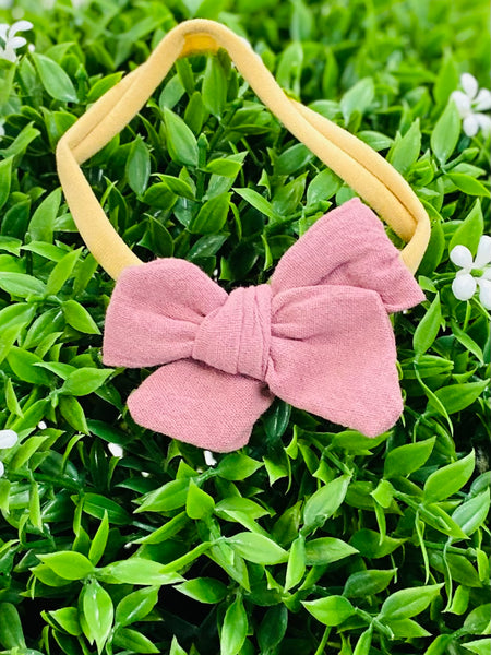 Bear & Burrow - Small Bow Headband