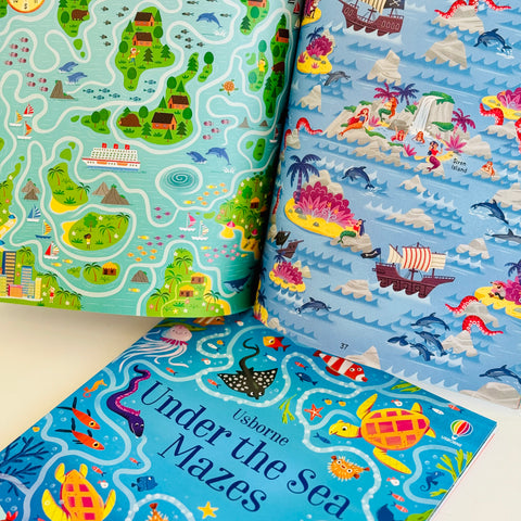 Under The Sea-  Usborne Maze book