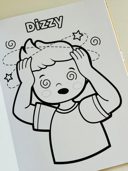 Ooly Colour-in’ Book Toddler- Feelings