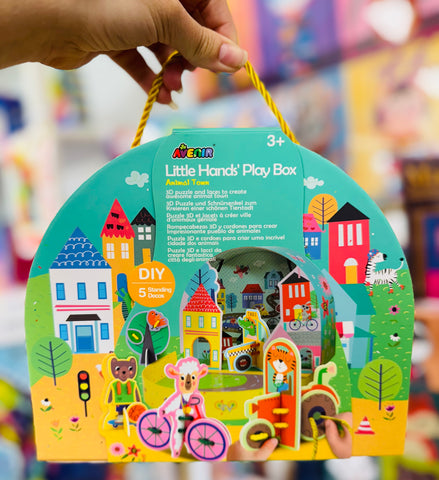 Little Hands' DIY Play Box - Animal Town