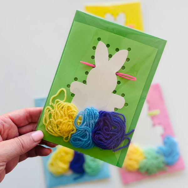 Sewing Cards - Bunnies