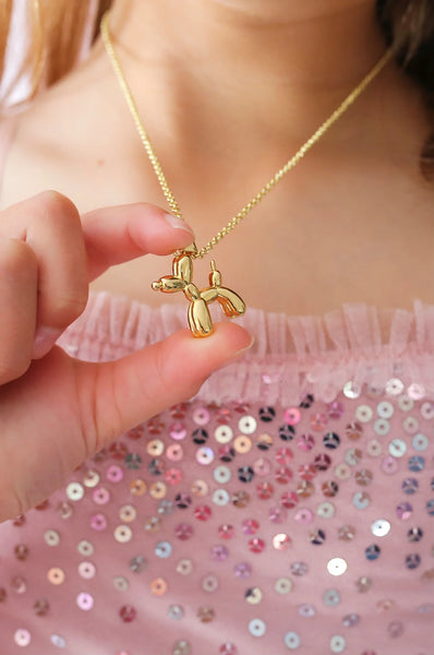 Balloon Dog Necklace