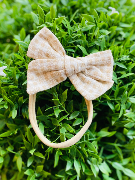 Bear & Burrow - Medium Bow Headband