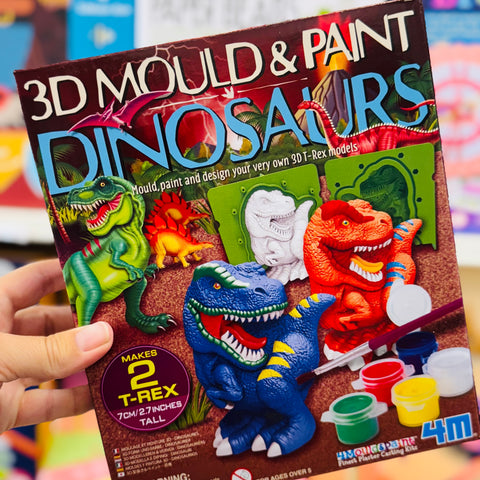 4M - Mould & Paint - 3D Dinosaurs