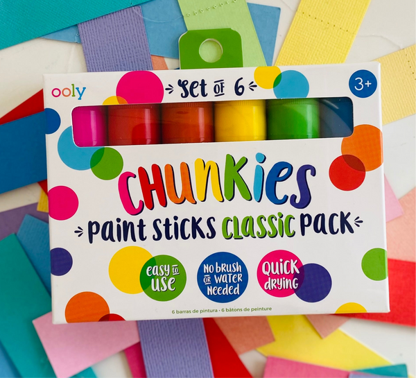 Ooly Chunkie Paint Stick/6