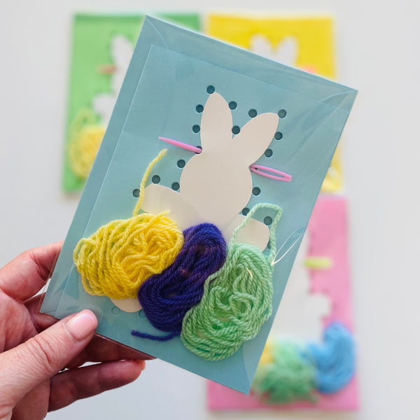 Sewing Cards - Bunnies