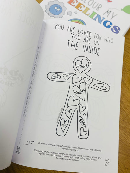 Colour Your Feelings - Colouring Book