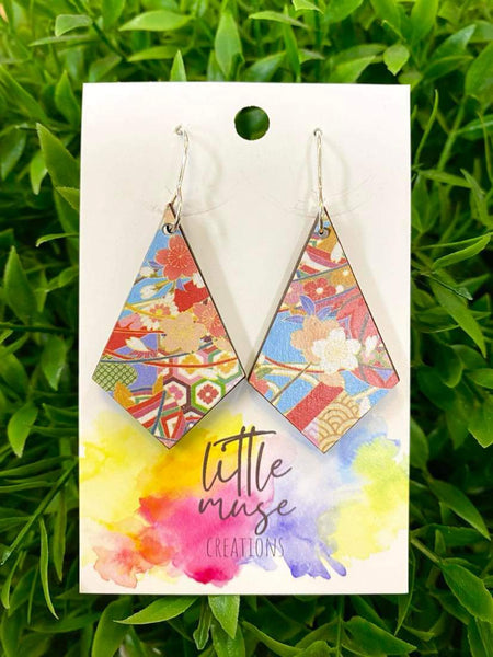 Little Muse Creations - Bamboo Dangle earrings